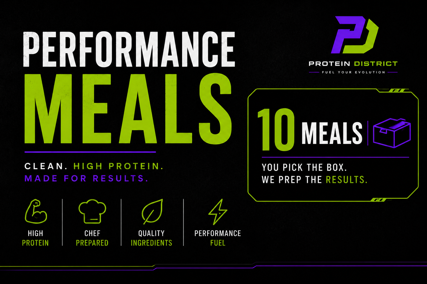 Performance Meals (10 Meals)